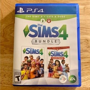 PS4 Sims 4 Plus Cats and Dogs Bundle